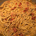 Maria Antonietta Lovecchio's cooksnap of when they made Farfalle Tonno, Pomodorini e Philadelphia.