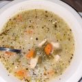 Pákozdi Margó Cooksnap-ja, amikor elkészítette a(z) Tárkonyos csirke raguleves receptet.
