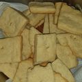El cooksnap de Veronica Azziorri cuando hizo Galletitas de queso (para la picada).