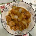 黑暗料理進化中 的 洋蔥燒雞 cooksnap
