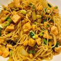 Cooksnap của Dibee khi họ làm theo món Nấm & Cá hồi Spaghetti