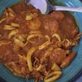 Cooksnap Nur Afni Syafinaz semasa beliau membuat Udang & Sotong Berlada.