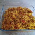 El cooksnap de Elena C cuando hizo Arroz con salchichas.