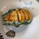 Cooksnap dari Rita S untuk resep Chiken katsu with creamy cheese spinach