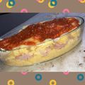 El cooksnap de Abigail Morales cuando hizo Polenta Rellena de jamón y queso 🧀.
