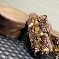 El cooksnap de Brenda Larrea cuando hizo Alfajores de salchichón de chocolate.