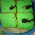 Cooksnap dari Umi Fadhilah untuk resep Bolu Jadul Pandan Coklat | 4 Telur