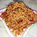 Roshani Gautam Pandey का कुकस्नैप जब उन्होंने हक्का नूडल्स (Hakka Noodles Recipe in hindi) बनाया था।