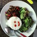 Cooksnap dari amanda L untuk resep Thai Beef Basil / daging giling ala thai