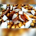 Firdausy Salees's cooksnap of when they made Kunun Aya with coconut and date (Dabino).