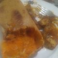 El cooksnap de María cuando hizo Calabaza rellena de vegetales con bechamel.