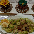 کوک اسنپ کیک 🎂 شیرینی🍩 گل نرگس 🌼 بعد از امتحان کردن سالاد خیار و پیاز.