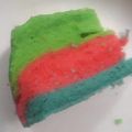Cooksnap dari srie kayla untuk resep Rainbow Cake Kukus Ny. Liem