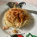 Cooksnap dari syadza n untuk resep Pan Seared Salmon Aglio Olio