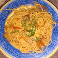 El cooksnap de evelyn salazar peña cuando hizo Tallarín saltado.