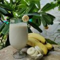 Beena Radia's cooksnap of when they made બનાના મિલ્કશેક (Banana Milkshake Recipe In Gujarati).