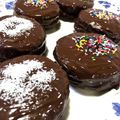 El cooksnap de Chef en proyecto!!! cuando hizo Alfajores de chocolate.