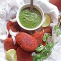 Sonika Gupta का कुकस्नैप जब उन्होंने रेड वेलवेट कटलेट (red velvet cutlet recipe in Hindi) बनाया था।
