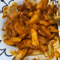 El cooksnap de Laura Ligero Baldomero cuando hizo Choco guisado con papas fritas.