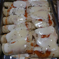 El cooksnap de Telma Fleitas cuando hizo Canelones de carne con salsa bechamel.