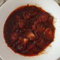 El cooksnap de Juan Emilio Miñarro Ibáñez cuando hizo Cazón o tintorera con tomate.