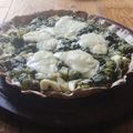El cooksnap de Leii Britos cuando hizo Tarta de cebolla y queso + salsa blanca ❤️ masa integral.