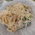 El cooksnap de Toi En La Cocina cuando hizo Espagueti con brócoli y pollo.