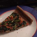 El cooksnap de Delfina Astiz cuando hizo Tarta de acelga con masa integral.