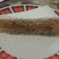 El cooksnap de Claudia Peñaloza cuando hizo Tarta de manzana .