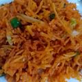 Mamta Shahu का कुकस्नैप जब उन्होंने शेजवान राईस (schezwan rice recipe in Hindi) बनाया था।
