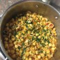 El cooksnap de McRover cuando hizo Garbanzos estofados con calamares.