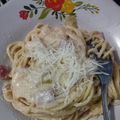 Cooksnap dari Wiwin Fitriani untuk resep 11.Pasta Spaghetti Carbonara Creamy