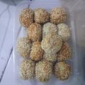 Cooksnap dari Bena Arsa untuk resep Onde onde wijen isi kacang hijau