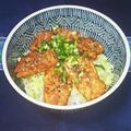 こらそん♪'s cooksnap of when they made Ｂ級グルメ！新潟タレカツ丼♪.