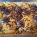 El cooksnap de Jhazna Lachr cuando hizo Flan con galletas y bombones simple.