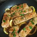 El cooksnap de Eva cuando hizo Salmón con salsa de soja.