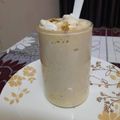 Veena Khatri's cooksnap of when they made Banana shake.