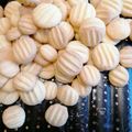 Christina Hoos's cooksnap of when they made Schneeflöckchen (Plätzchen).