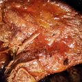 alinykoz's cooksnap of when they made Sam's Crockpot Beef Brisket with Homemade Bbq Sauce.