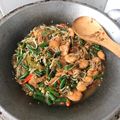 Cooksnap dari Kaianiandra untuk resep Tumis Tauge Kacang Panjang with Ikan Asin