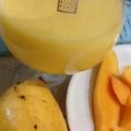 Rizwan Qureshi's cooksnap of when they made Mango Lassi.