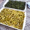 Magyarné Nyírő Kati Cooksnap-ja, amikor elkészítette a(z) Zöldbab fagyasztása télire receptet.
