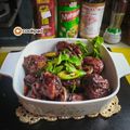 Cooksnap Ani Delighted semasa beliau membuat Ayam Kam Heong.