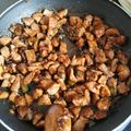 El cooksnap de Carolina Izquierdo cuando hizo Taquitos de pavo en salsa de soja y miel.