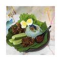 Cooksnap dari Agustin Kartika Dewi untuk resep Nasi lemak bunga telang