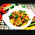 Ramaben Joshi's cooksnap of when they made Kanda poha (Bombay style).