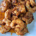 El cooksnap de Zaira cuando hizo Gambas al pil pil.