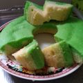 Cooksnap dari Nini Ummu Syahrul untuk resep Pandan ombre cake