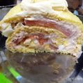 El cooksnap de Daniela Assanelli cuando hizo Pionono salado.