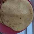El cooksnap de Tamara González cuando hizo Panqueques dulces.